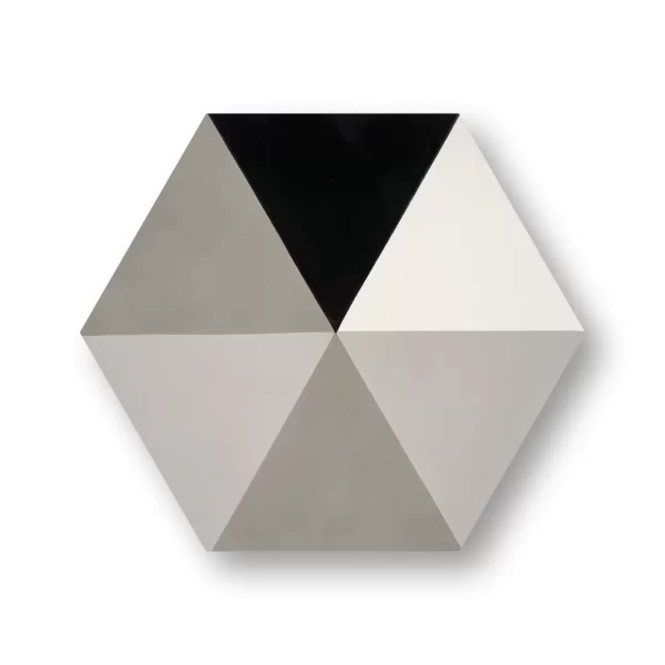 Baldosa Hidráulica Hexagonal Avantgarde Ref H-2014